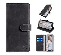xinyunew Coque pour ASUS ROG Phone 8, Pochette Protection Etui Housse Premium en Cuir PU,Fermeture Magnétique,Plusieurs Couleurs Disponibles pour ASUS ROG Phone 8 Coque Noir