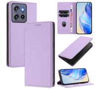 xinyunew Coque pour Motorola Moto G Stylus 5G 2025, RFID Blocage Portefeuille Etui à Rabat, Housse en Cuir PU pour Motorola Moto G Stylus 5G 2025, Violet