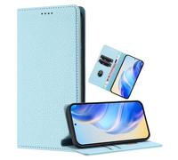 xinyunew Coque pour Nokia G11/Nokia G21 4G, RFID Blocage Portefeuille Etui à Rabat, Housse en Cuir PU pour Nokia G11/Nokia G21 4G, Vert Clair