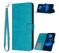 xinyunew Coque pour Oppo Realme C30 4G + 2 Verre Trempé Protection,[RFID Blocage] Etui Protection Housse Premium en Cuir PU, [Fentes pour Cartes] Bouton Magnétique Flip Case -Vert