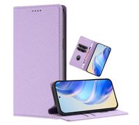 xinyunew Coque pour Realme C53 4G/Realme C51S 4G, RFID Blocage Portefeuille Etui à Rabat, Housse en Cuir PU pour Realme C53 4G/Realme C51S 4G, Violet