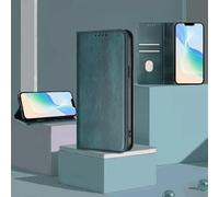 xinyunew Coque pour Vivo Y400,Premium Portefeuille Étui, étui Cuir PU Magnétique [ Pochette de Portefeuille ], Housse de Fonction Stand Video Porte Carte Credit à Rabat - Vert