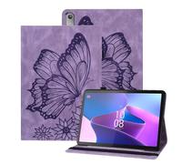 xinyunew Coque Tablette pour Huawei MediaPad T5 10.1 Zoll/AGS2-W09,AGS2-W19,AGS2-L09,[Housse en Cuir PU Premium] [Etui à Rabat] [Pochette de Portefeuille], Étui de Protection - Violette