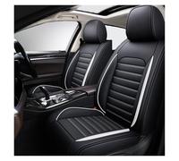 XINYUNFEI Housse de siège Voiture pour Rover Discovery 2 3 4 5 1998-2025, Imperméables Cuir Respirant Protection Siege Cuir, 2 Seats Full Set Standard(White)