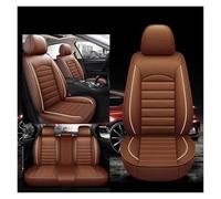 XINYUNFEI Housse Siege Voiture pour Dacia Duster 3 2024 2025, Coussin en Cuir De Première Imperméable Et Résistant À l'usure, Housses Siege Avant Arrière Auto Protection Accessoire(Brown)