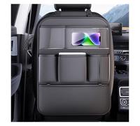 XINYUNFEI Protection Siege Voiture pour Toyota Yaris None Hybrid, Organisateurs de Voiture, Protection Siege Imperméable avec Multi-Poches Rangements et Support Transparent(Black,One)