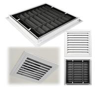 xinzyxx Couvercle De Ventilation Mural Au Plafond, Panneau D'accès À Persiennes En Aluminium À Ouverture Rapide, Idéal pour La Dissimulation Électrique De Plomberie(90 * 25cm/35.4 * 9.8in)