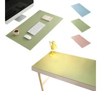 xinzyxx Couverture De Bureau, Barrière Résistante, Répulsive Des Liquides, Adhérence Stable Au Dos, Polyvalence Bureau Maison Jeu, Design Portable Enroulable, Tapis De Souris(Pink,80X160cm)