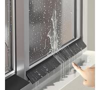 Xinzyxx DéFlecteur De Pluie Universel Pour FenêTres, Protection En Caoutchouc Autocollante, Caoutchouc Flexible Découpable Pour Portes/fenêtres, Déflecteur De Pluie Sans Perçag(4m(13.1ft),5.5cm)