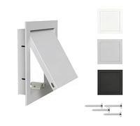 xinzyxx Panneau D'accès, Cadre En Aluminium, Ouverture Facile, Porte D'inspection Étanche Et Anti-poussière, Montage Encastré pour Mur/plafond/sol, Installation Facile(Gray,20x28in/50.8x71.1cm)