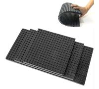 xinzyxx Plaques Amortissement, Tapis Isolation pour Compresseur Imprimante, Pieds Isolation Antidérapants, Coussin pour Laveuse Équipements Sportifs, Protection Sol Anti-Rayures(115 * 115mm,16mm)