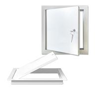 xinzyxx Porte De Service Affleurante, Couvercle D'inspection pour Accès Au Plafond, Plaque Murale Peignable pour Cacher Câble Et Tuyau, Trappe D'entretien À Installation Rapide(10x23.6in/25.4x60cm)