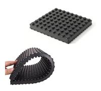 xinzyxx Tapis Anti-Vibrations Absorbant Les Chocs pour Tapis Roulant Lave-Linge Meuble Anti-Dérapant Réduction De Bruit Protection Sol, Patins Antivibratiles pour Électroménager(200 * 100mm,20mm)