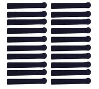 XIOANG 10 paires de lunettes en tissu tricoté doux, coussin d ' oreille antidérapant élastique confortable, lunettes, pointes de branches, retenue de manchon