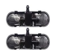 XIOANG 2 pièces Buses de Lave-Glace de Voiture Toutes Saisons Conception de débits d ' Eau optimisée 5M0955986C 2KD955985 pour Le Golf Assure Une Couverture optimale Buses de de Lave-Auto