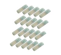 XIOANG Boîte Porte-Coton-Tige Moderne en Plastique PP Transparent, étanche, Facile à Laver, Petit étui pour Cure-Dents, boîte de Rangement d ' Articles 20 pièces