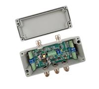 XIOANG Capteurs de Poids numériques Fonctionnels Amplificateur de Cellule de à 4 canaux avec de Larges plages de Tension Haute capacité Anti-interférence Transmetteur d ' amplificateur de Cellule de