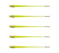 XIOANG Indicateurs de morsures de Canne à pêche, 5 pièces, Yellow