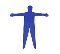 XIOANG Photographie du corps complet Chromakey Costume vert unisexe adulte vert body extensible pour Photo vidéo effet spécial costume de virtuel