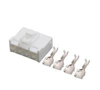 XIOKLM 1-20 Ensembles MG651926 4 Broches mâle Femelle Support boîtier électrique Grande Prise de Courant Lourd connecteur Fil Automobile 7283-3040(Female,1 Sets)