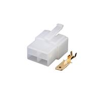 XIOKLM 1-20SET DJ70413A-6.3-21 Auto Waterproof Connector 4 Pin Automotive Plug Famale Male Socket Includes Terminal Seal(Male)