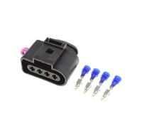 XIOKLM 1-20Sets 4 Pin 1J0973824 1J0973724 3.5 Series Ignition Coil Plug Automotive/Sensor Socket Universal Connector(Female,5 Sets)
