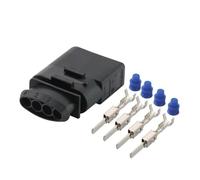 XIOKLM 1-20Sets 4 Pin 1J0973824 1J0973724 3.5 Series Ignition Coil Plug Automotive/Sensor Socket Universal Connector(Male,10 Sets)