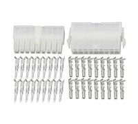 XIOKLM 1 Ensemble 5557/5559 2/3/4/5/6/7/8/9/10/11/12/14/16/18/20/24 Broches, Terminal/boîtier/connecteur de Fil à Pas 4.2mm, Adaptateur(1 Sets 18 Pin)