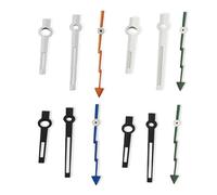 XIOKLM 1 Jeu d'aiguilles de Montre Lumineuses Vertes, adaptées à NH35 NH36 8215 8205 821A DG2813 3804 ETA 2824 2836, Accessoire Mouvement Automatique(Hands 21)