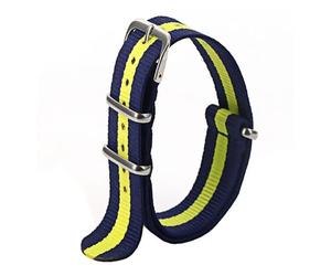 XIOKLM 1 pièces Bracelet en Nylon 18mm 20mm 22mm de Montre étanche for Sport Livraison directe Ceinture(40,22MM)