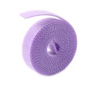 XIOKLM 1 rouleau d'attaches de câble réutilisables pour ordinateur portable (violet)