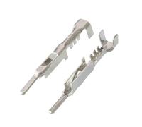 XIOKLM 50/100/200/500/1000 pièces 1.5mm Delphi APTIV Auto cuivre câblage Terminal sertissage Broches lâches étamé connecteur mâle Prise DJ611A-1.5B(100 pcs)