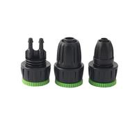 XIOKLM Adaptateur de robinet de jardin, séparateur 1/2 "à 3/4", connecteur verrouillé à filetage femelle, tuyau DN16 8/11Mm 4/7Mm, raccord d'eau(2-way 4I7)