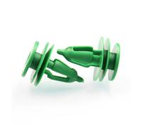 XIOKLM Attaches de Garniture de Panneau de Porte de Voiture 40x, Clips de retenue Verts compatibles WJ Wrangler TJ Grand Clip de Remplacement