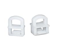 XIOKLM Attaches en Plastique/Voiture, Clip Compatible Fm500 Auman Dongfeng J6, Rideaux de Camion, poulie Droite, Anneaux de Boucle, Rivet(20Pcs CL11)