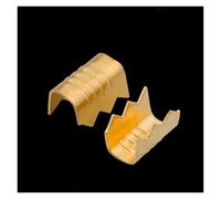 XIOKLM Borne à sertir en Forme de dent Requin H62, connecteur Boucle Fil Laiton 451-1 451-2 451-3 451-4 0.2-4 mm2, Lot 50/100/200/500 pièces(451-4,200 pcs)