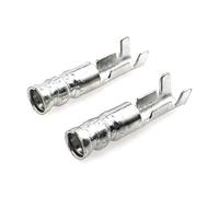 XIOKLM Borne d'épissure de Fil Automobile, 20 pièces, connecteur électrique Voiture, Broche Type Rond à sertir, bornes Amples 2.8 MM G138(20 Pcs)