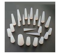 XIOKLM Bouchon d'étanchéité en Silicone, thermostabilité conique, écrou doux, caoutchouc résistant aux basses températures, bouchon de bouteille, bouclier étanche(3.5x9x30mm,5pcs)