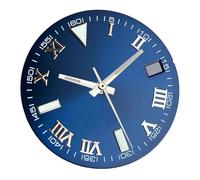 XIOKLM Cadran de Montre 29mm, pièce Rechange for Mouvement NH35 NH36 NH38(Blue NO Text Set)