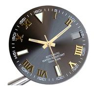 XIOKLM Cadran de Montre 29mm, pièce Rechange for Mouvement NH35 NH36 NH38(Gray C Set)