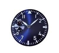 XIOKLM Cadran de Montre avec Aiguilles Vert/Jaune, Kit Lumineux for ETA 38.9 ST3600, Accessoires réparation Mouvement, .9mm(B)