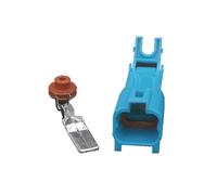 XIOKLM Connecteur Automobile, 1 Broche, série 9.5, Femelle et mâle, avec Terminal DJ7016Y-9.5-11/21, 1P(Male Plug,10 Sets)