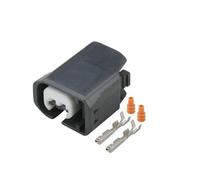 XIOKLM Connecteur de Faisceau câbles électrique étanche, Prise Automatique à 2 Broches, avec bornes et Joints(20pcs)