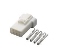 XIOKLM Connecteur électronique étanche Automatique à 4 Broches, Faisceau de câbles, Bouchon Anal 04R-JWPF-VSLE-S 04T-JWPF-VSLE-S JWPF-VSLE-D(Female,5 Sets)