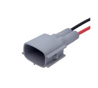 XIOKLM Connecteur électronique mâle Femelle, Prise Automatique à 2 Broches, Faisceau de câbles 6189 - 0611 90980-11875(2P Male,10 Pcs)