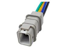 XIOKLM Connecteur étanche Jst Gris à Petit Courant, 5 Broches, 2.0mm, Interrupteur Miniature, Faisceau de câbles, 1 pièce(5Pin Male,5 Pcs)