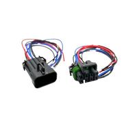 XIOKLM Connecteur étanche mâle Femelle, 1/5/10 Jeux de 8 Broches 12047931 12047937, série 1.5, Prise Faisceau câbles(8pin Male Female,1 Set)