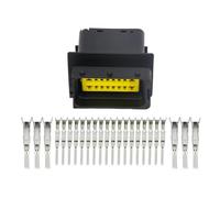 XIOKLM Connecteur mâle à 24 Broches, connecteur de Faisceau câbles avec Terminal DJ7241A-1.5-11, 24P(5 Sets)