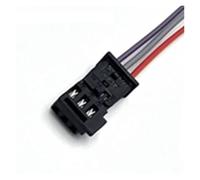 XIOKLM Connecteur stéréo à 3 Broches, 1 pièce, Faisceau de câbles, Haut-Parleur, Tweeter, atmosphère/aigus, Pigtail 1-968700-1, 1C0973119B(3P Female,10 Pcs)