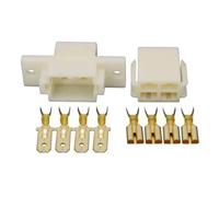 XIOKLM Connecteurs Automobiles à 4 Broches DJ7041-7.8-11/21, connecteurs Composites, fiches de Faisceau câbles, Haute 4P(5 Sets)